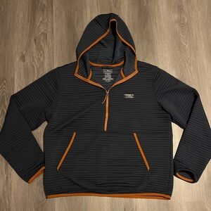LL Bean Hooded Quarter-zip